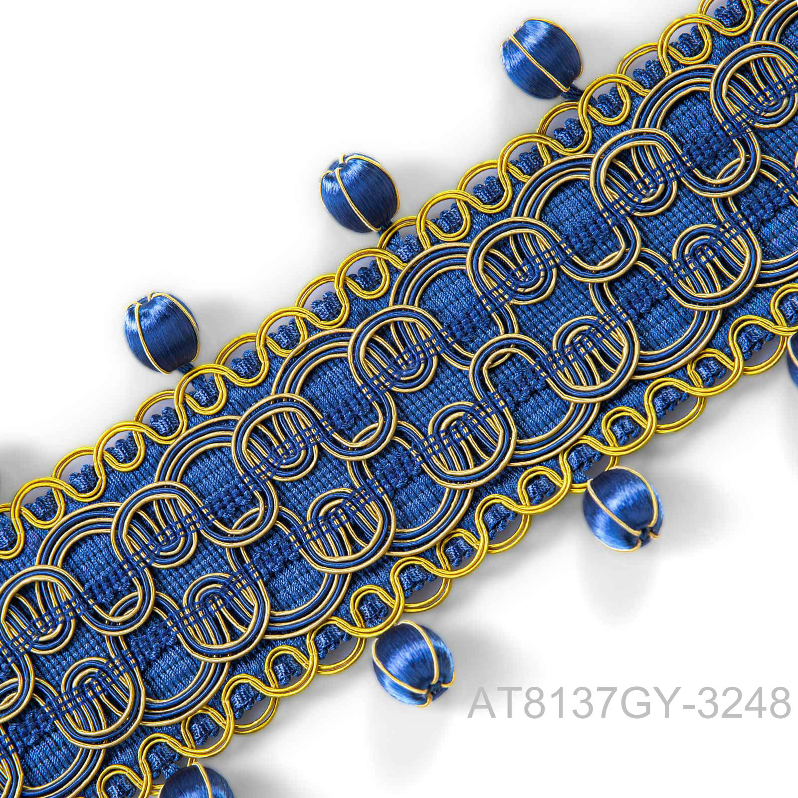 Quastenborte AT8137GY — Farbe 1