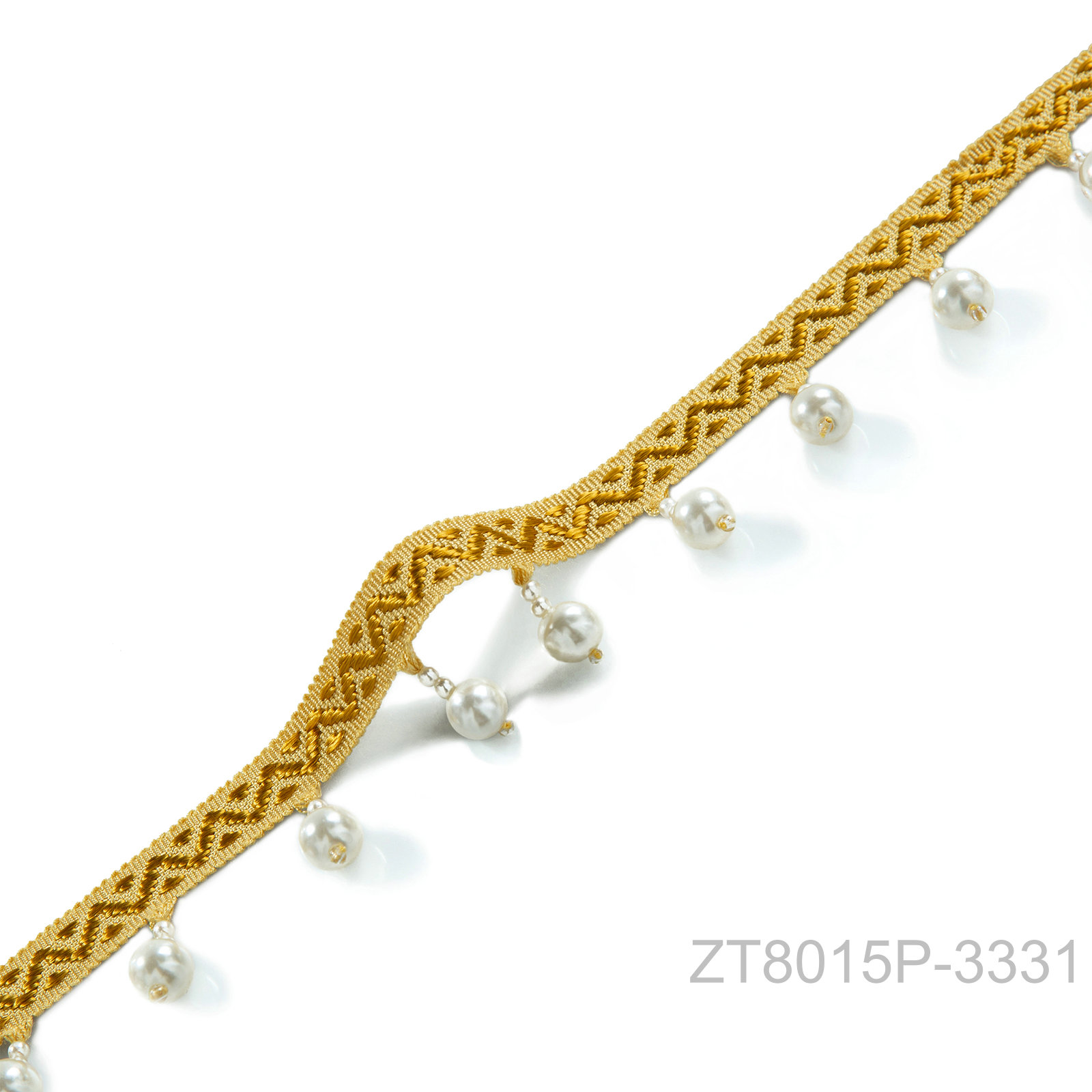 Quastenborte ZT8015P — Farbe 1