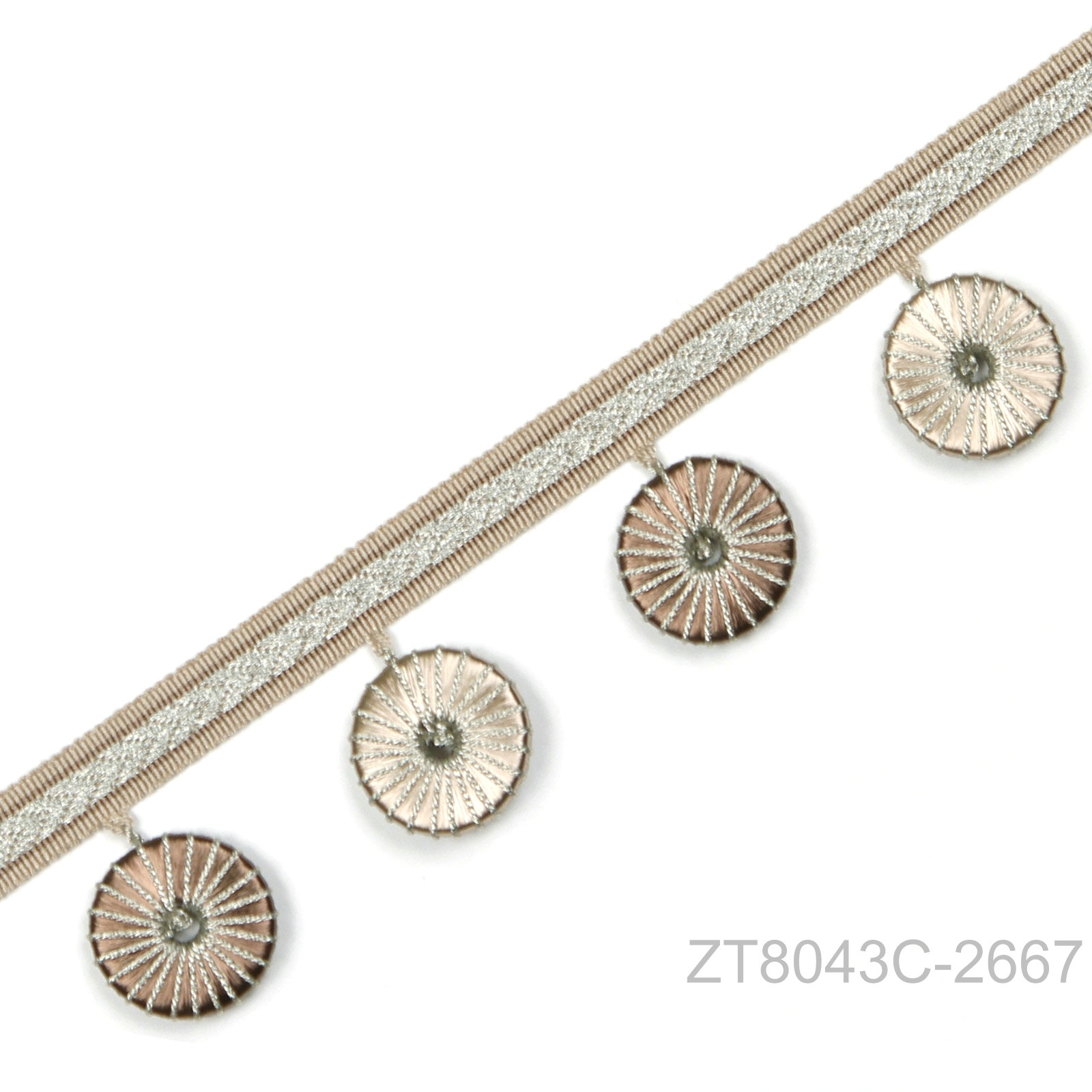 Quastenborte ZT8043C — Farbe 1