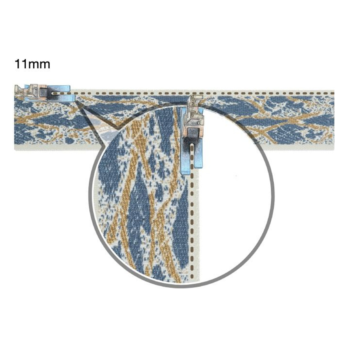 Decorative tape WR8074P — Sewing diagram