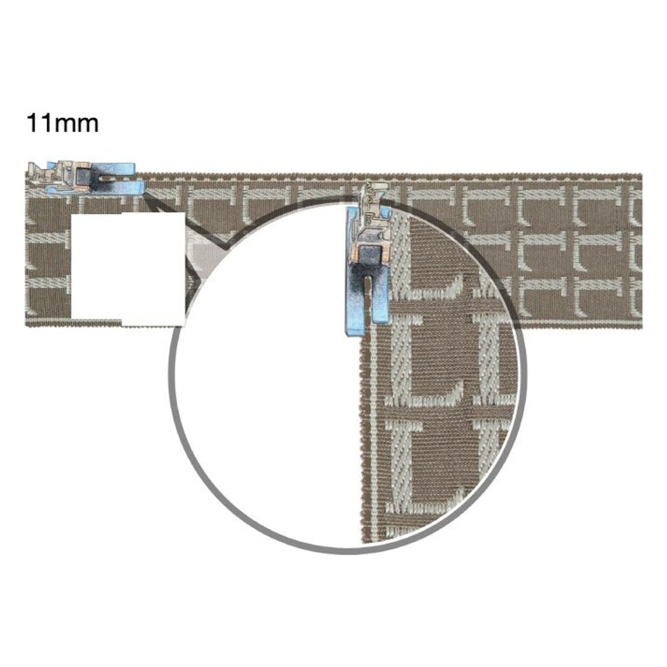 Dekorband DR8074R — Nähschema