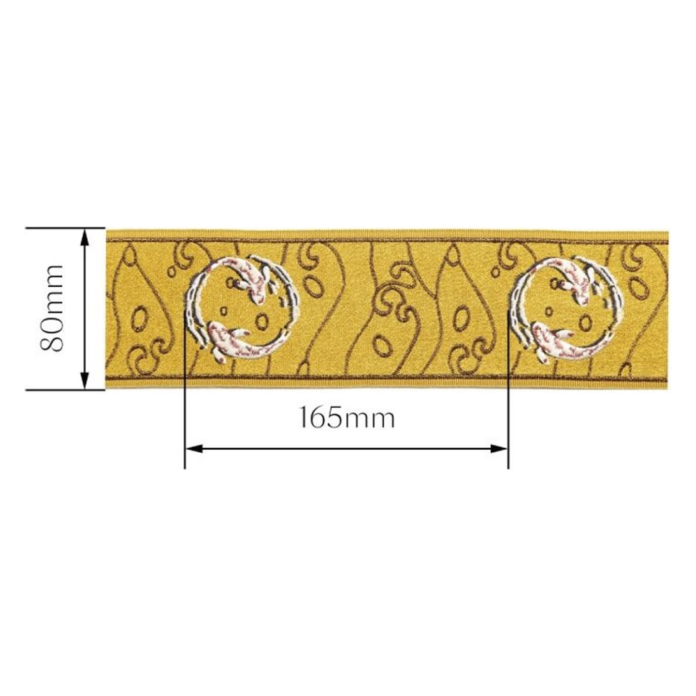Dekorband WXR8056B — Maßzeichnung
