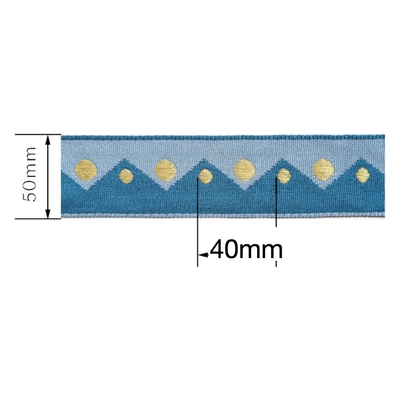 Dekorband DR8082 — Maßzeichnung
