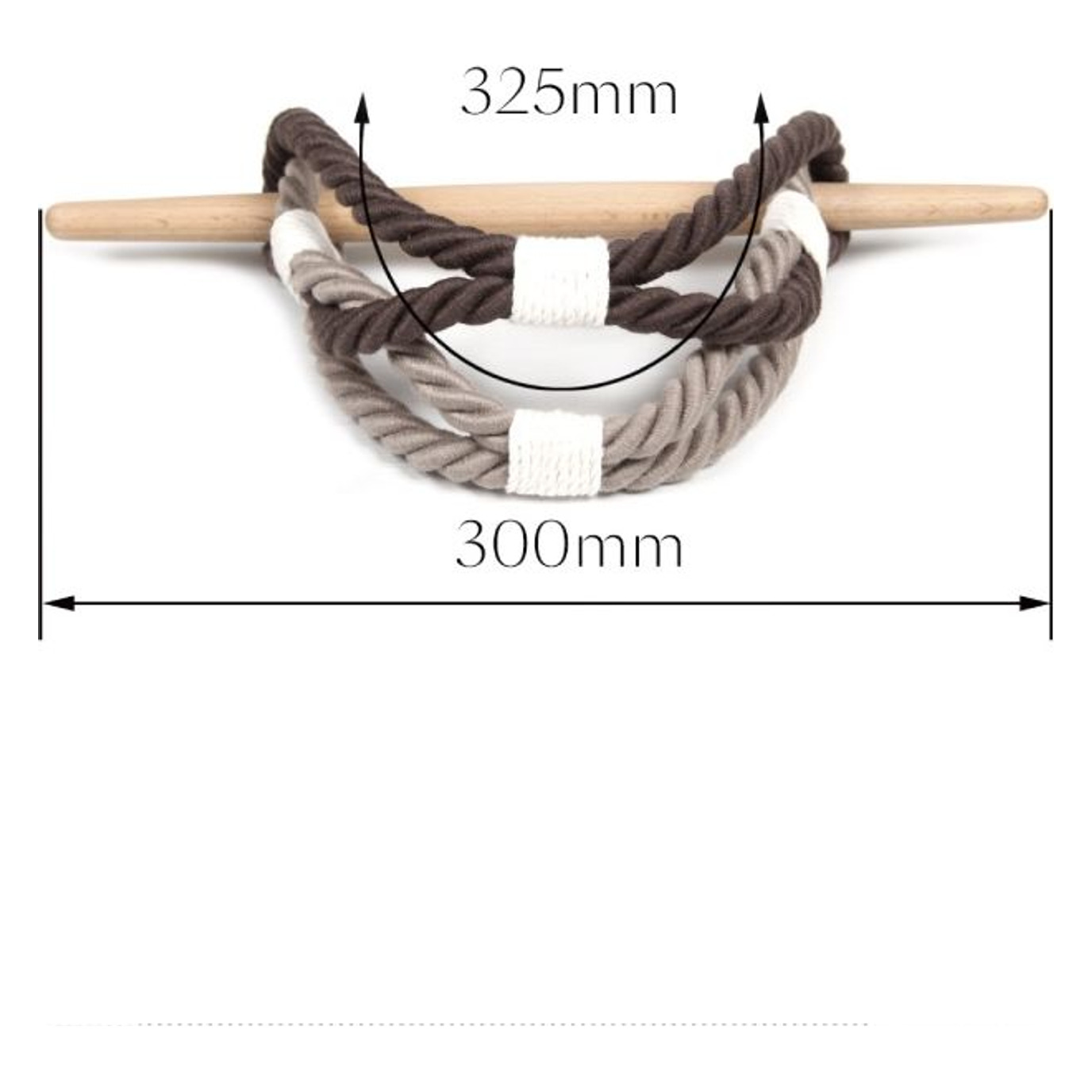 Large tassel Y8107 — Dimensions diagram