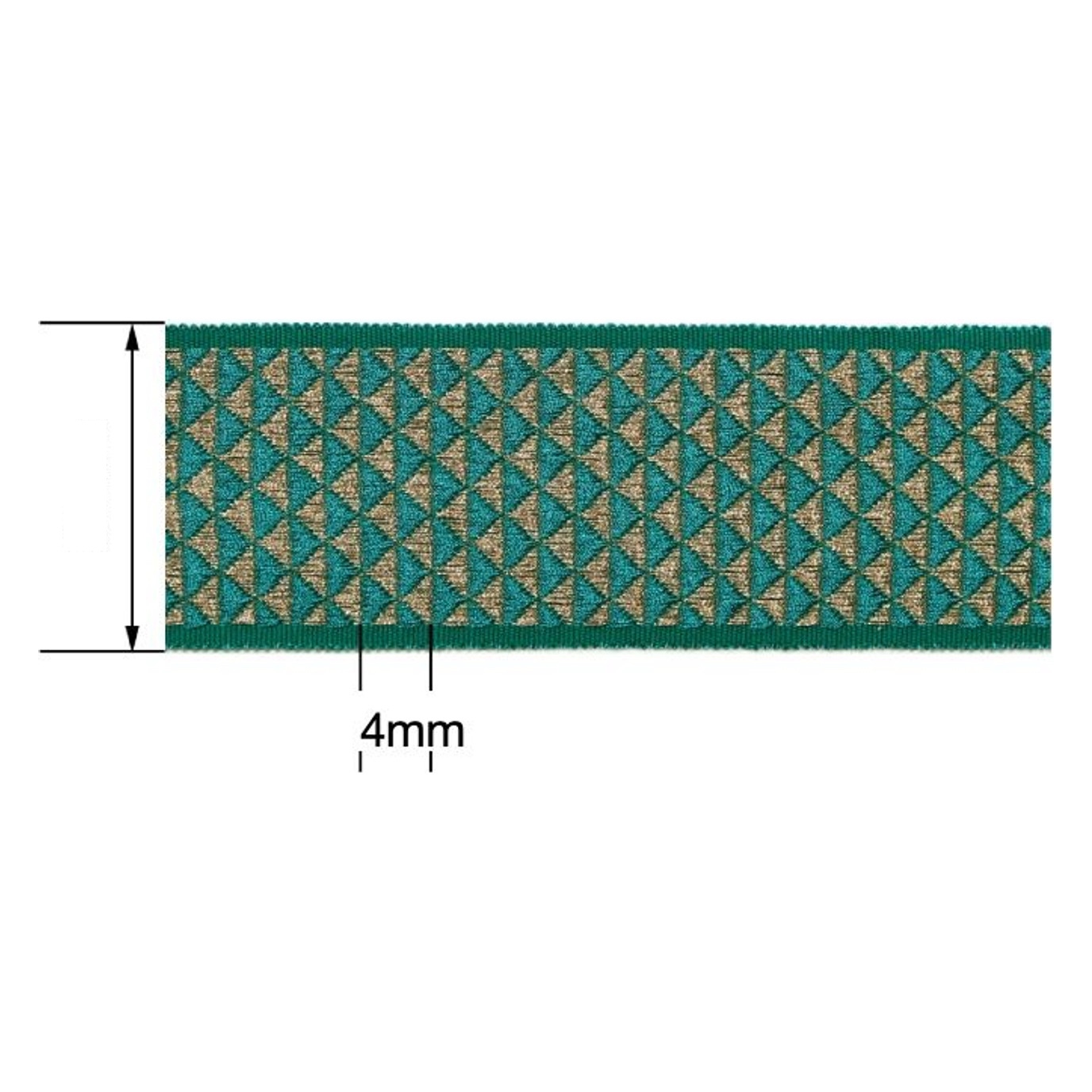 Dekorband DR623B — Maßzeichnung