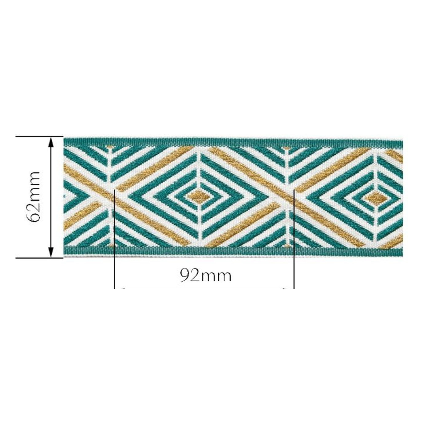 Dekorband DR700D — Maßzeichnung