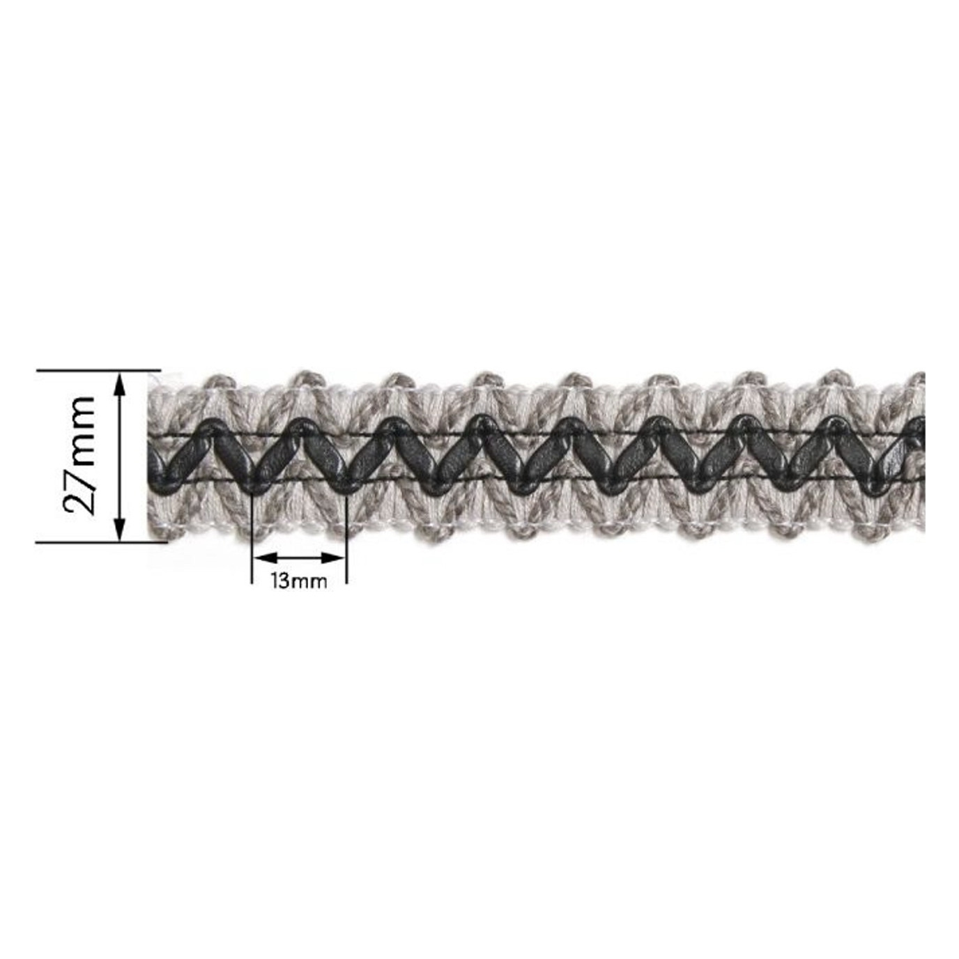 Decorative tape AG8128A — Dimensions diagram