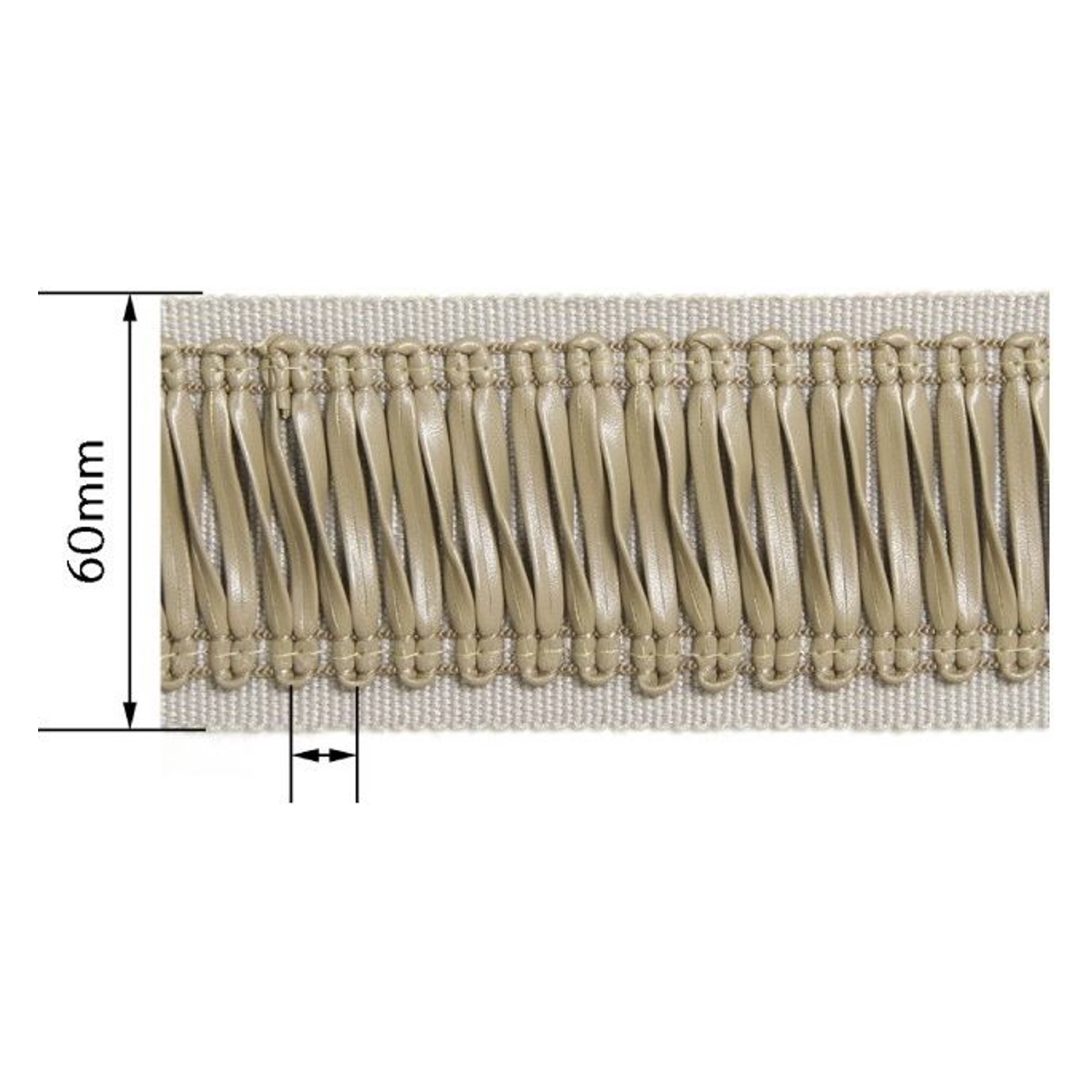 Decorative tape ZR8128Y — Dimensions diagram