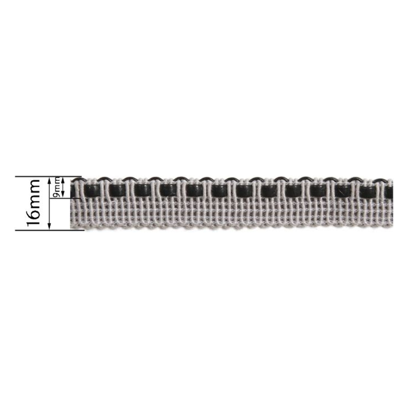 Dekorkordel AG8128MY — Maßzeichnung