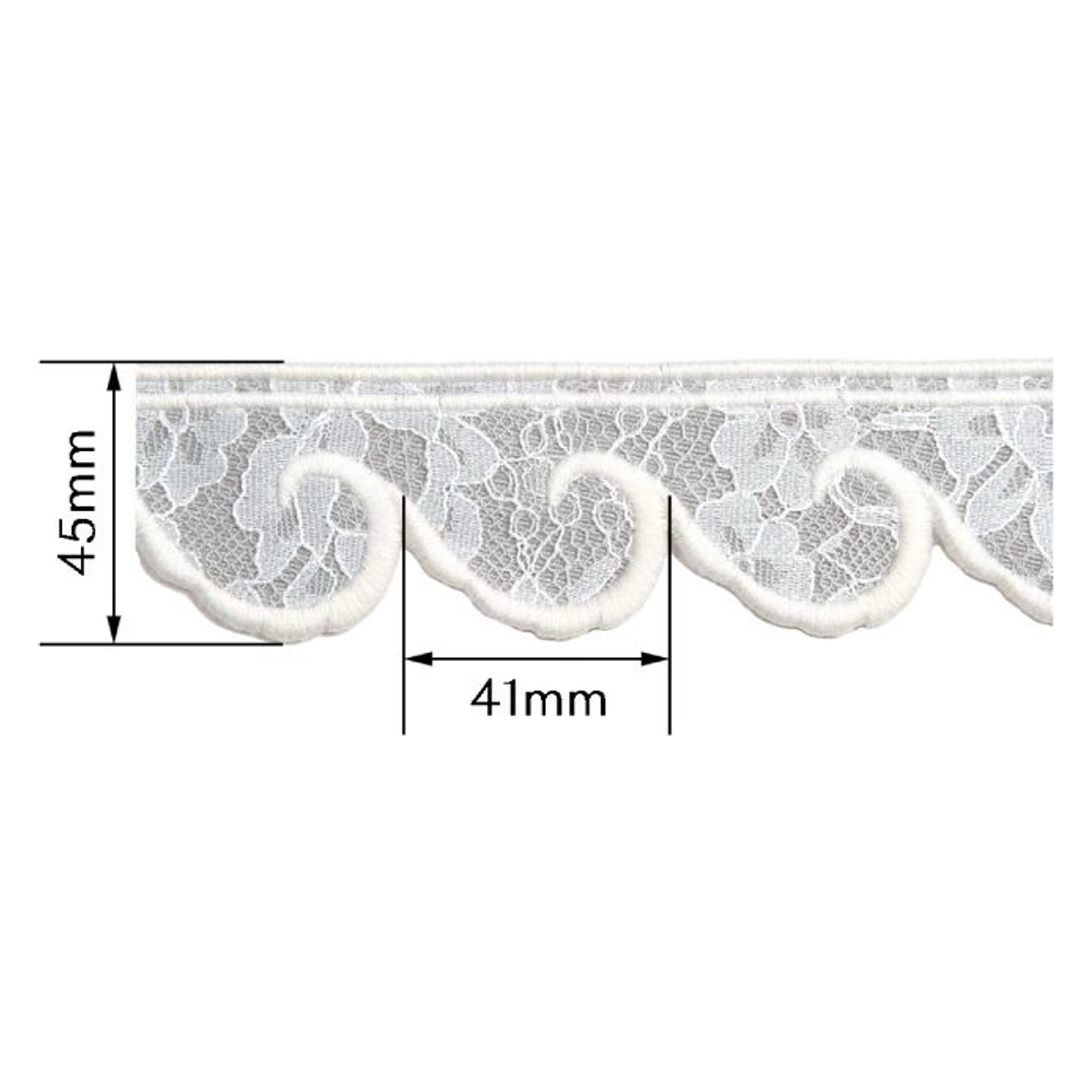 Decorative tape WXR8145 — Dimensions diagram