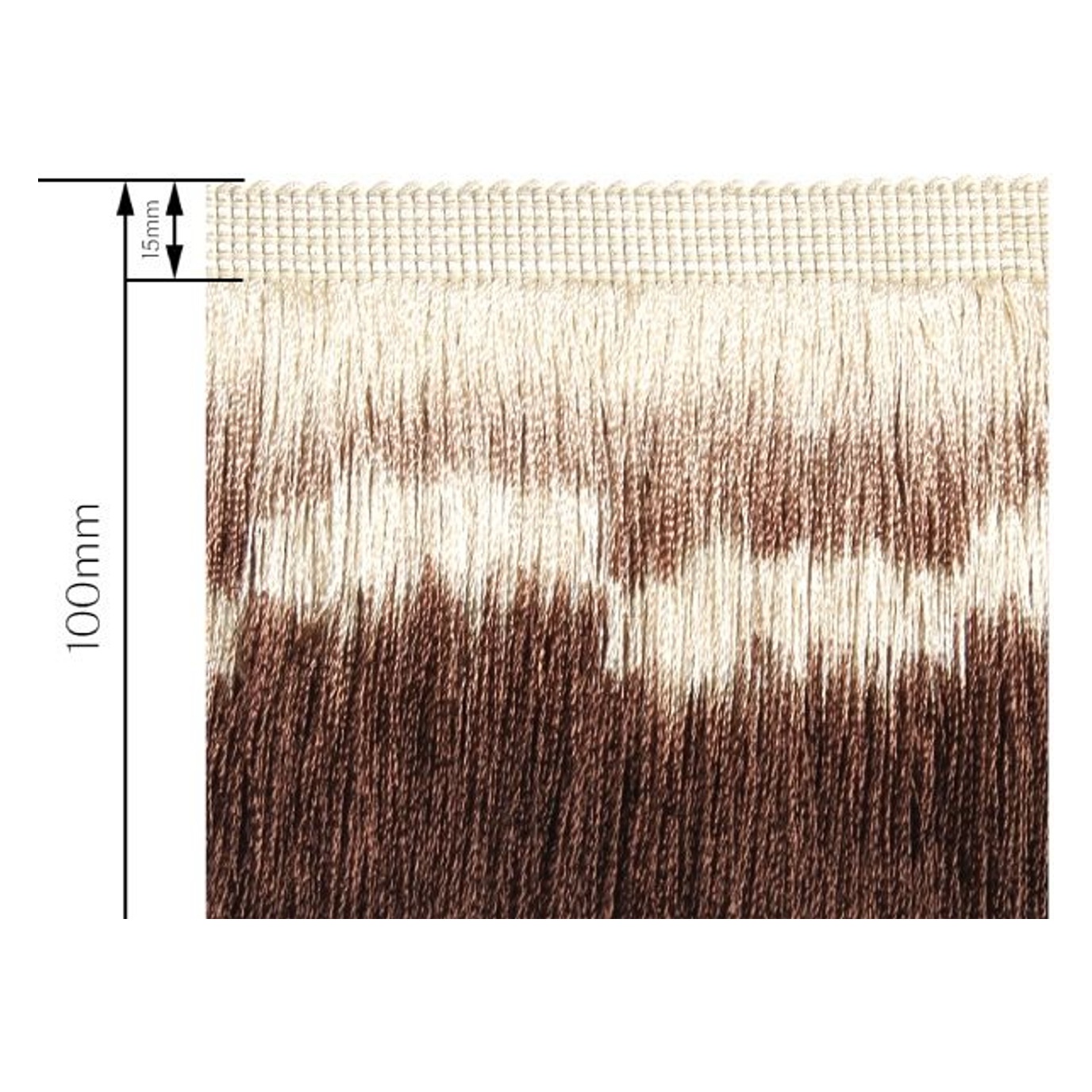 Decorative fringe AV8159E — Dimensions diagram