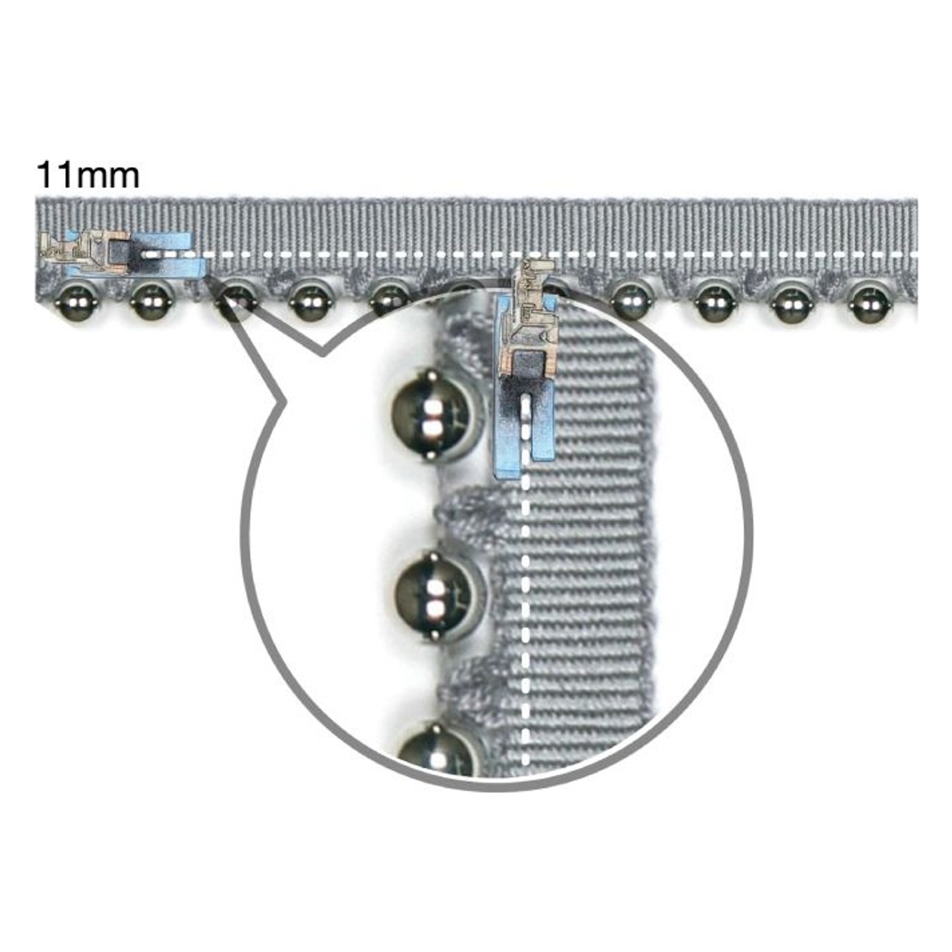 Quastenborte ZT8045B — Nähschema