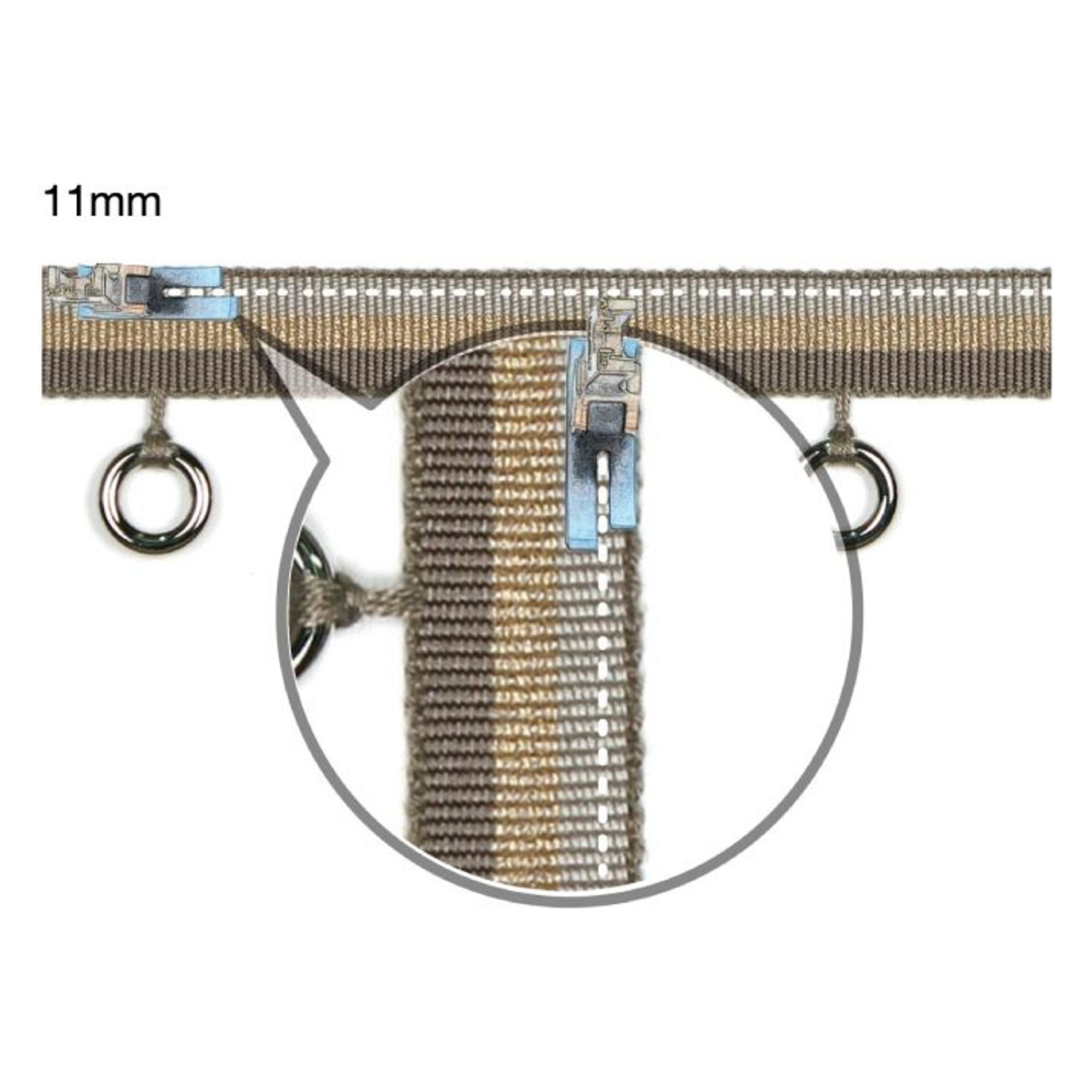 Quastenborte ZT8045 — Nähschema