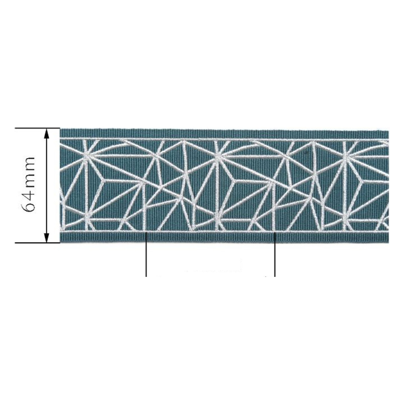 Decorative tape WXR8045C — Dimensions diagram