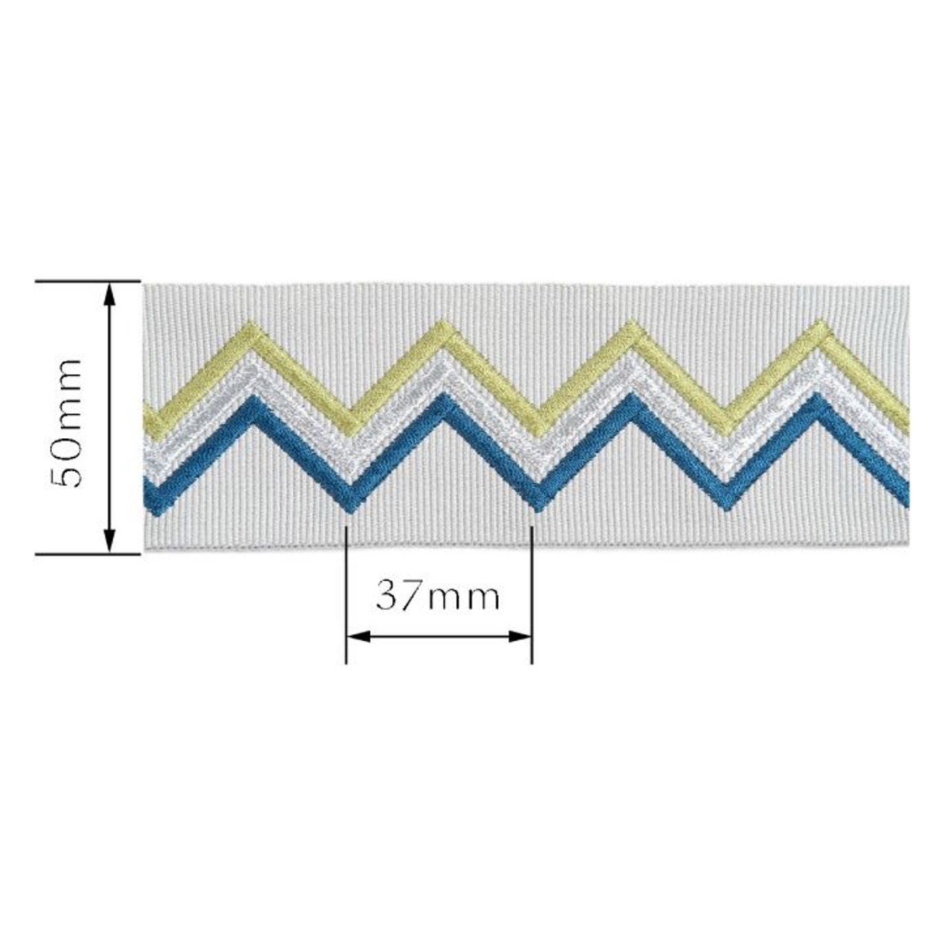 Dekorband WXR8045B — Maßzeichnung